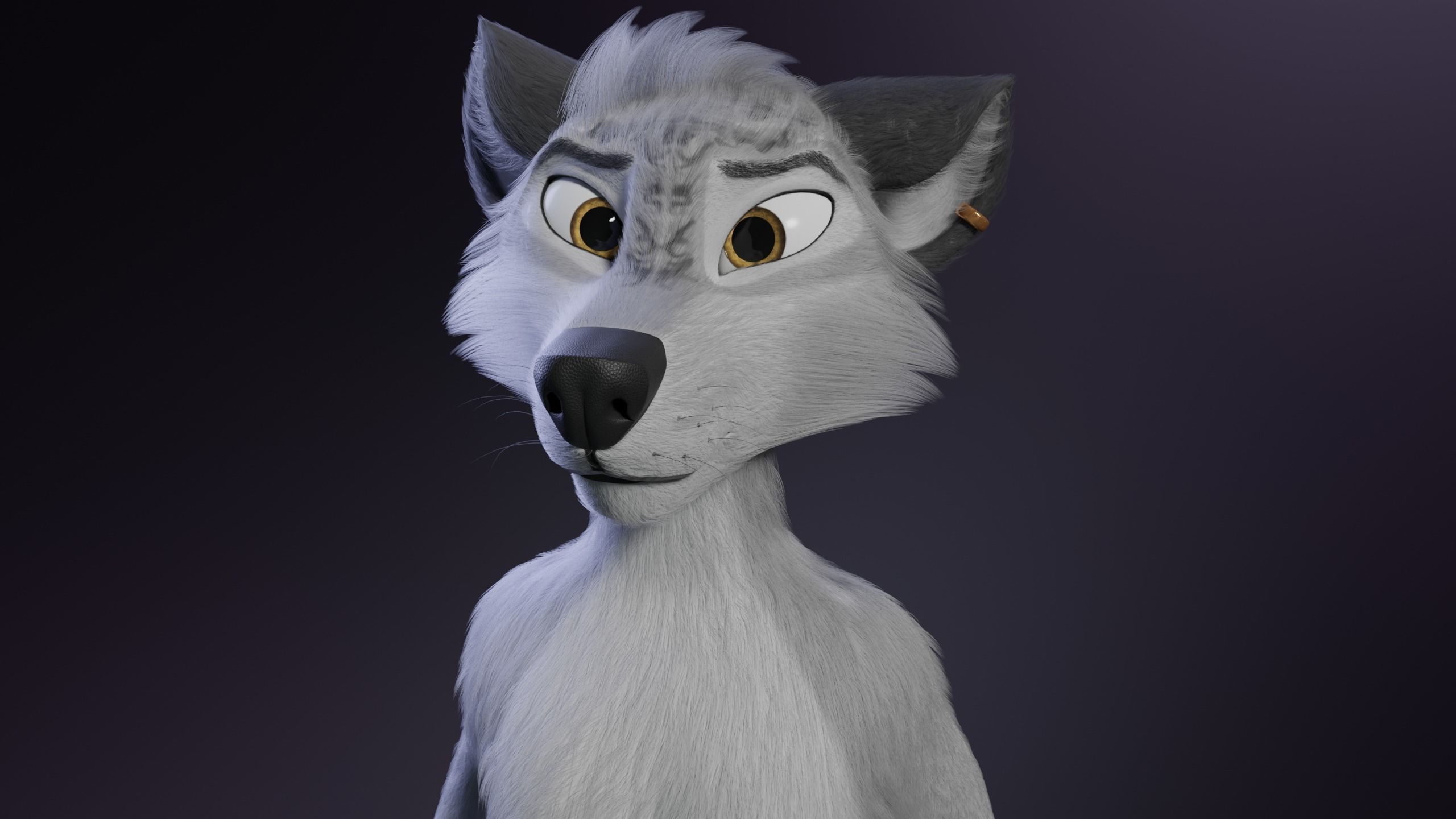 Magnus Anthro Wolf 3D model_42
