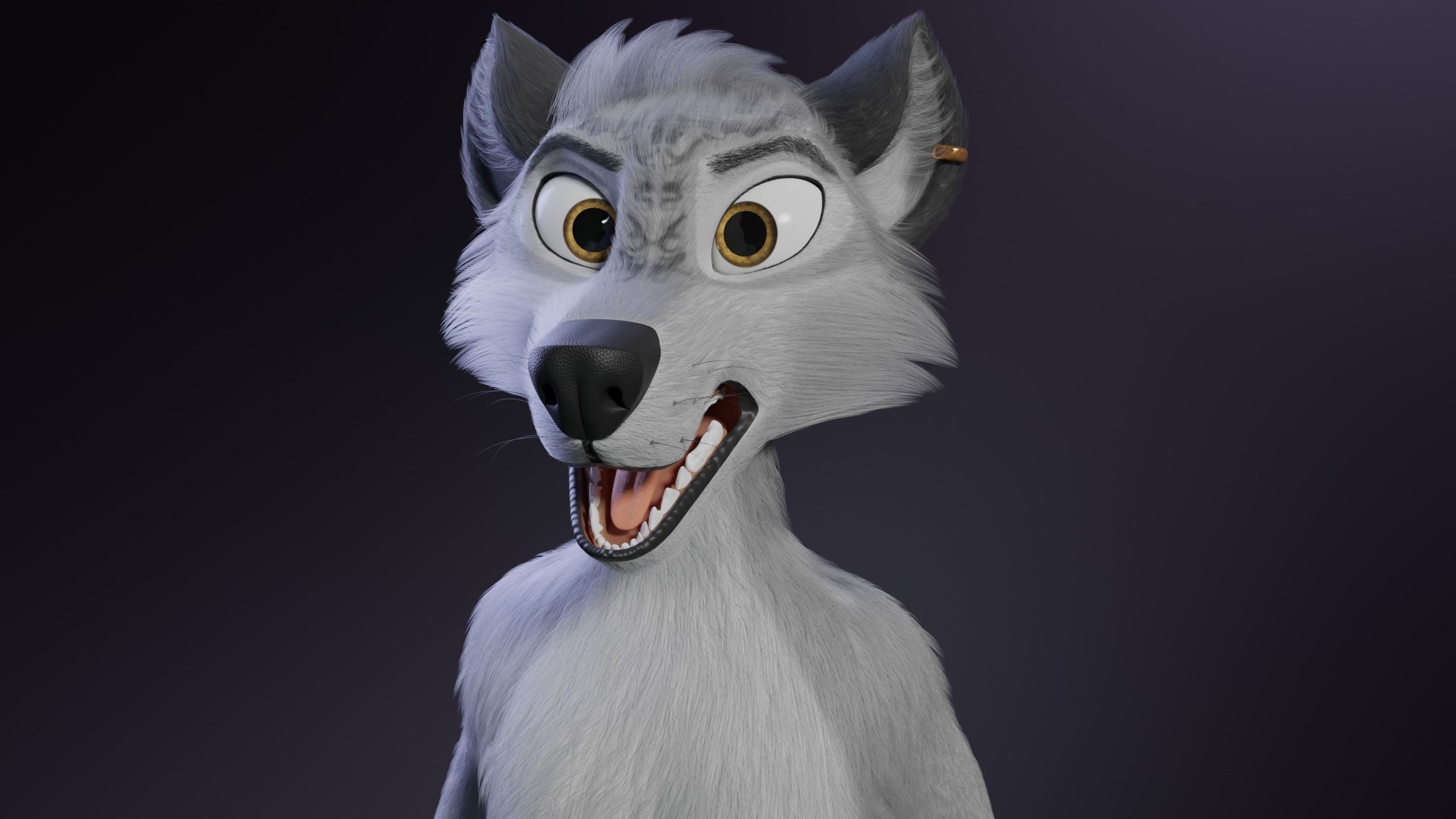 Magnus Anthro Wolf 3D model_43