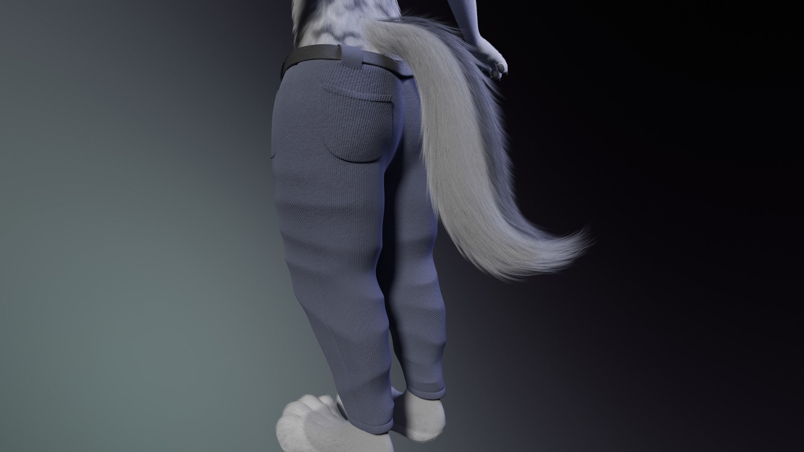 Magnus Anthro Wolf 3D model_32