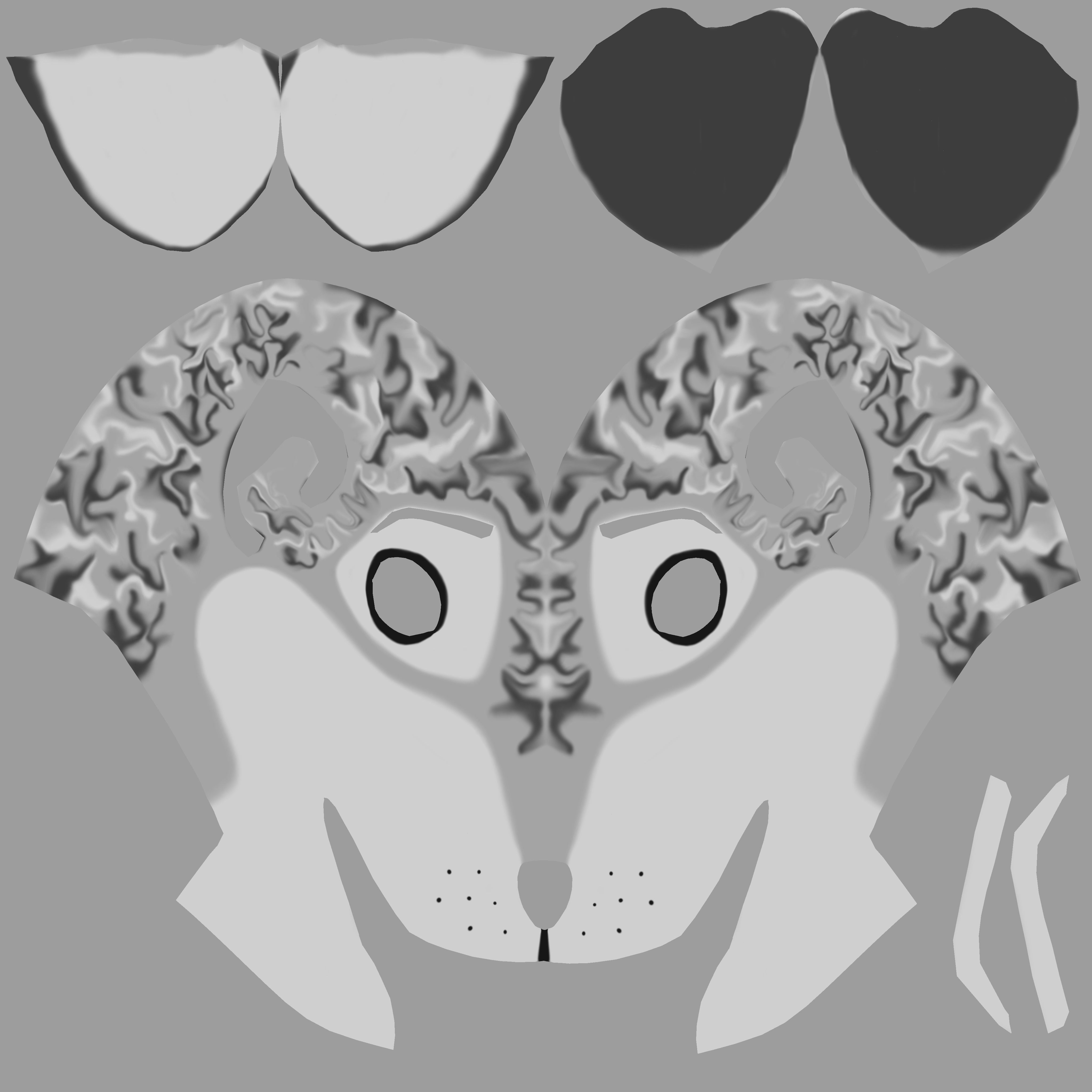 Magnus Anthro Wolf 3D model_110