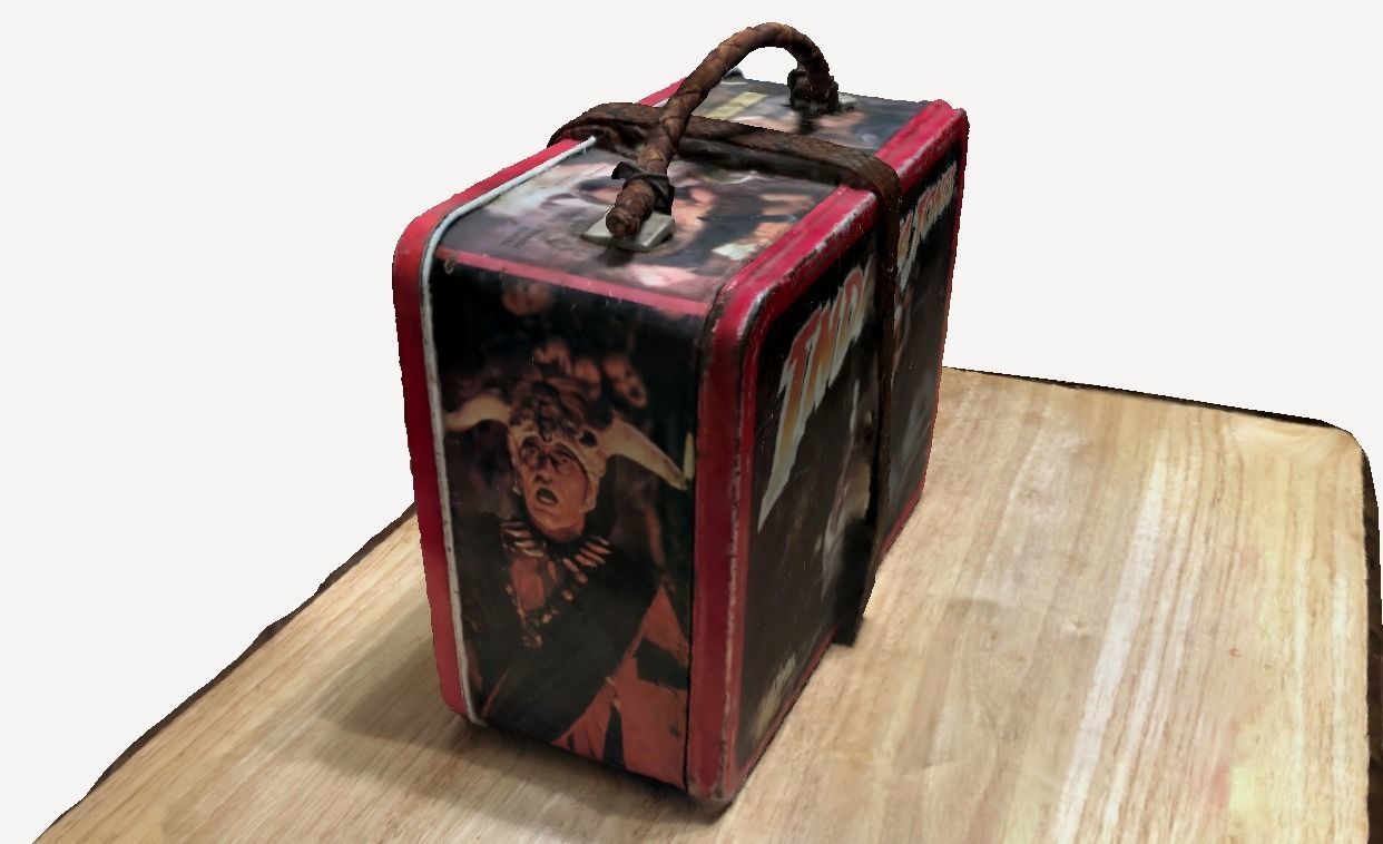 Indiana Jones and the Temple of doom Lunch Box Low-poly 3D model_1