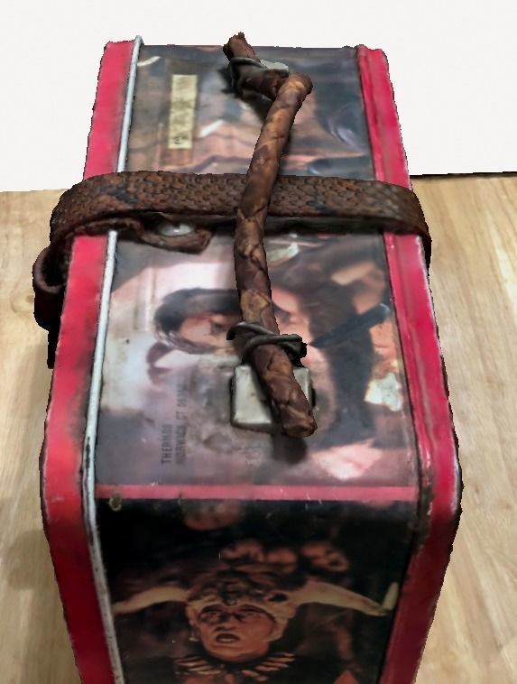 Indiana Jones and the Temple of doom Lunch Box Low-poly 3D model_5
