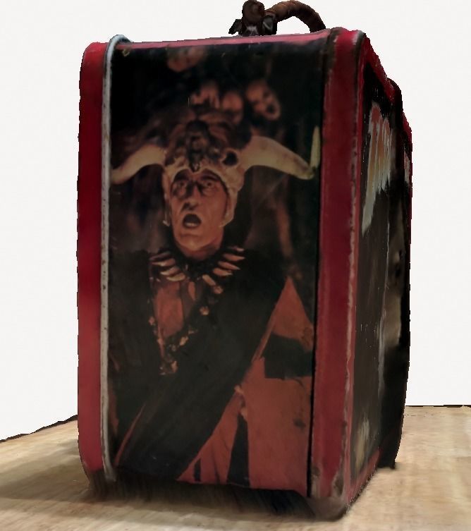 Indiana Jones and the Temple of doom Lunch Box Low-poly 3D model_4
