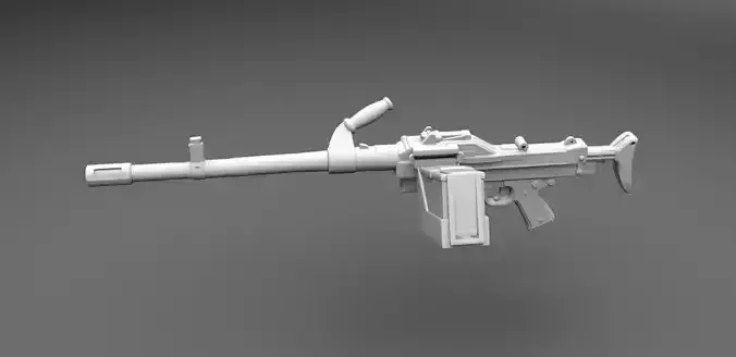 Fn AnF1 AA52 scale model