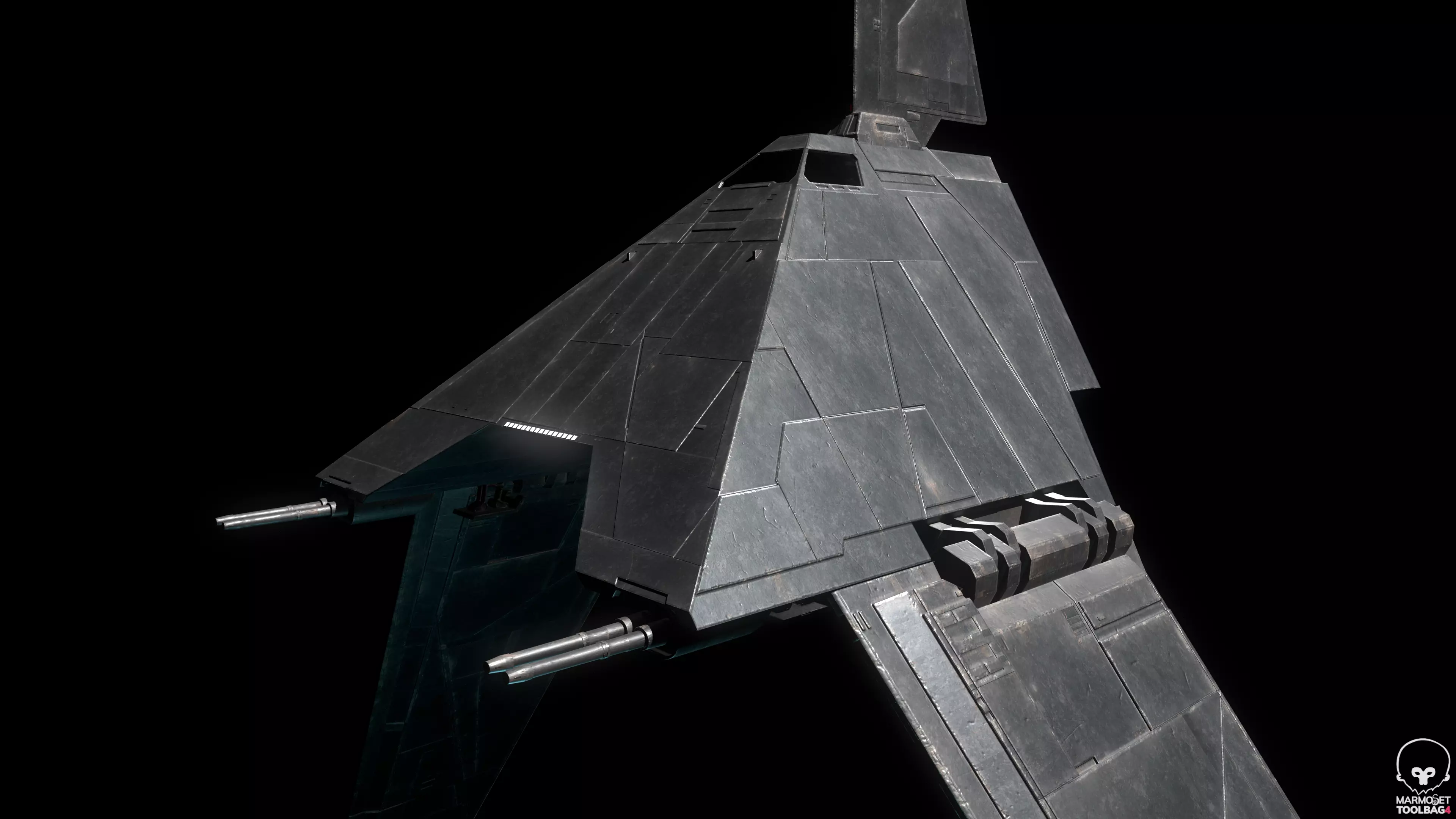 Star wars Shuttle - Krennic Rogue One 3D model_0