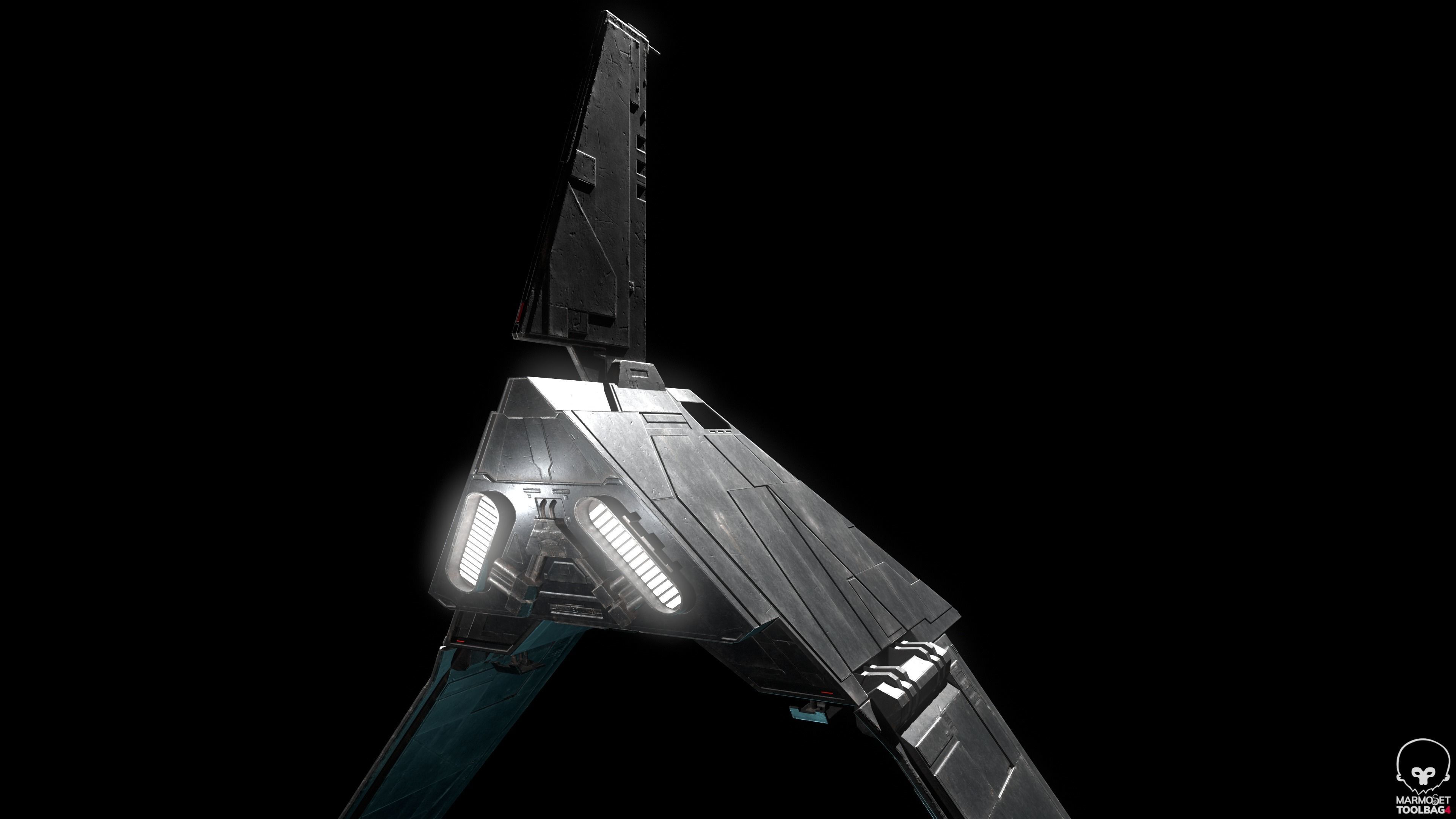 Star wars Shuttle - Krennic Rogue One 3D model_2