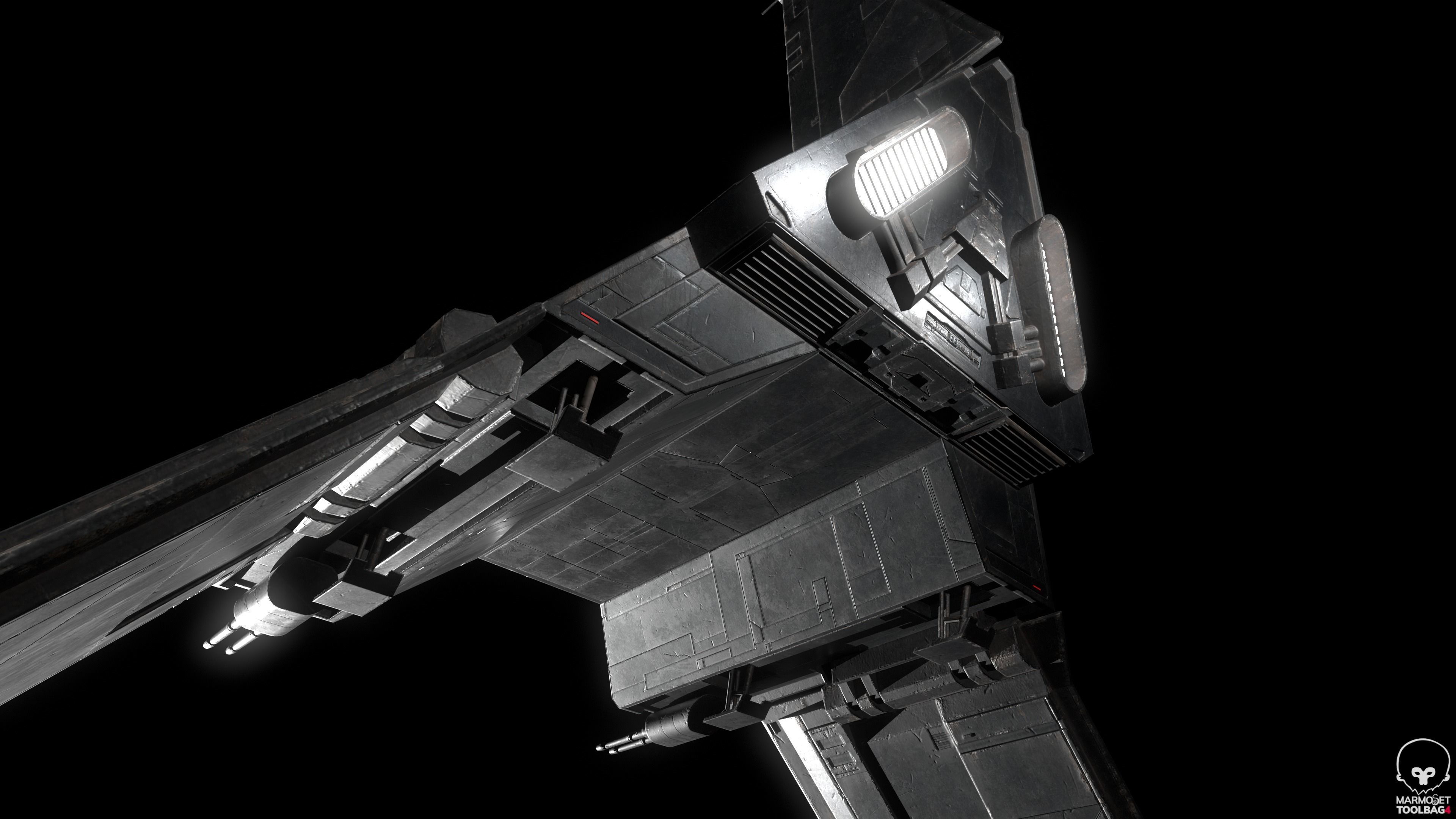 Star wars Shuttle - Krennic Rogue One 3D model_3