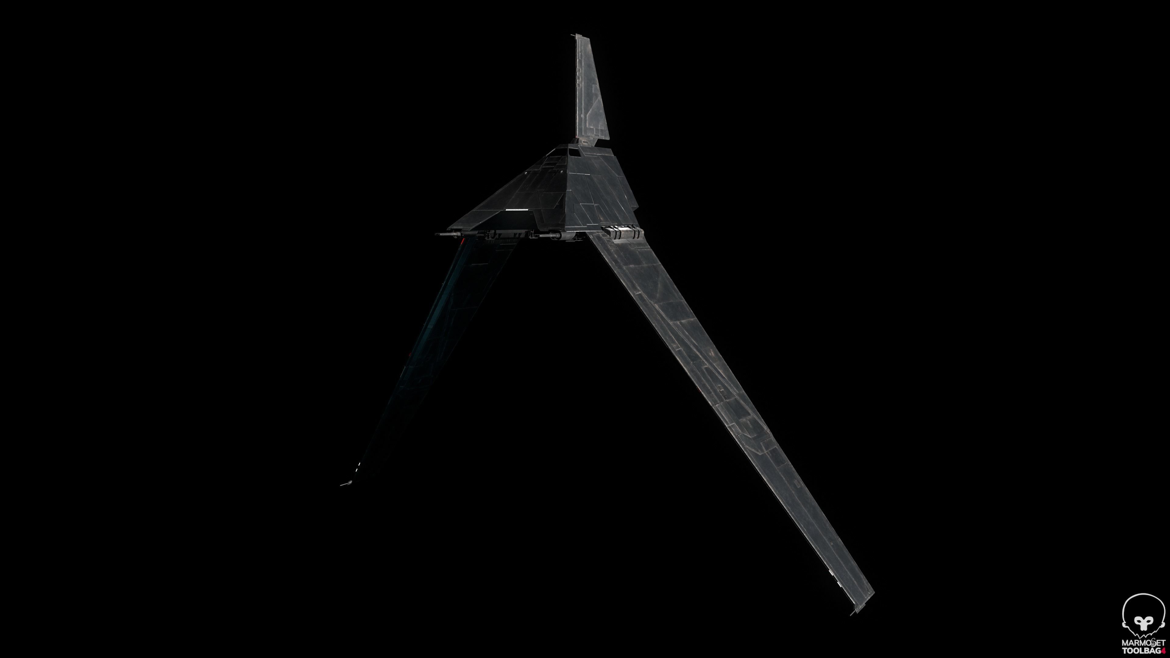 Star wars Shuttle - Krennic Rogue One 3D model_4