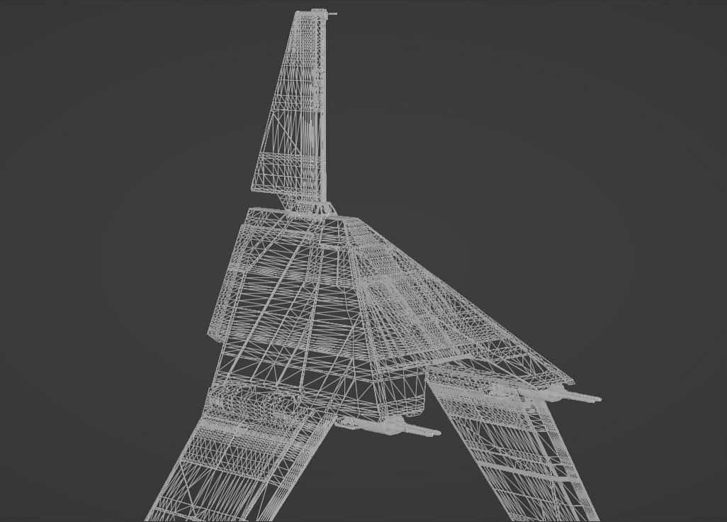 Star wars Shuttle - Krennic Rogue One 3D model_5