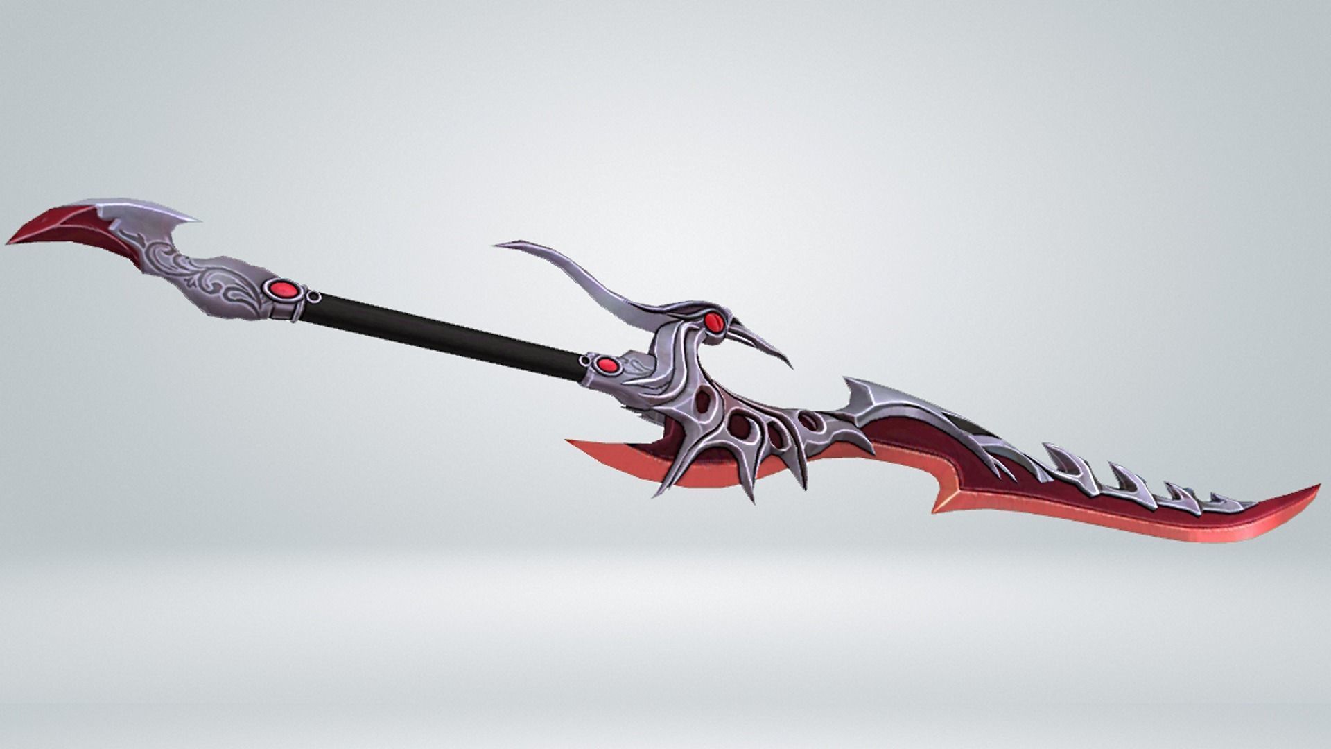 Futuristic Sword Low-poly 3D model_11