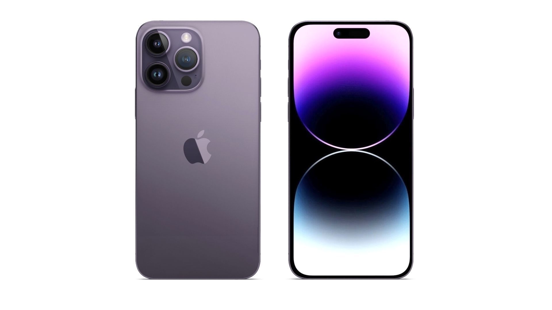 iPhone 14 Pro Max Deep Purple 3D model_8