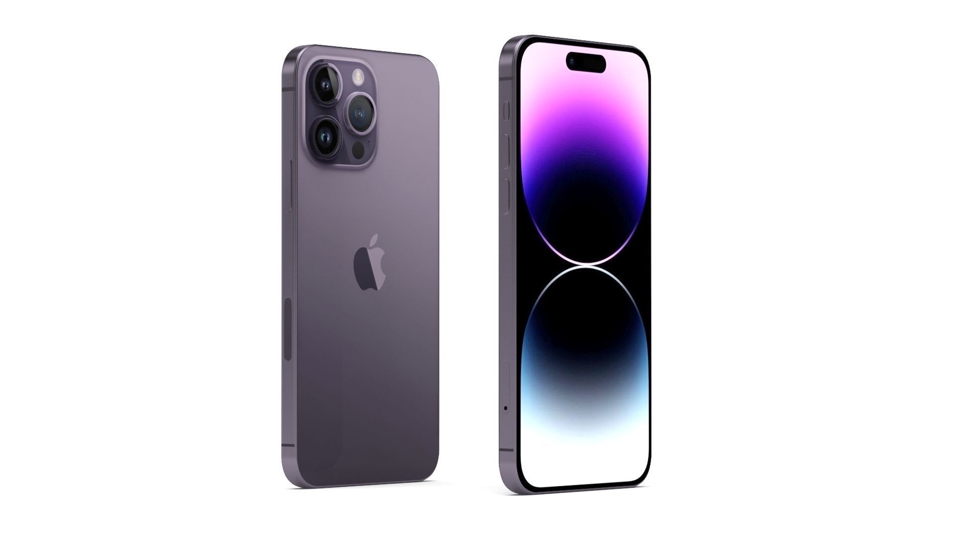 iPhone 14 Pro Max Deep Purple 3D model_2