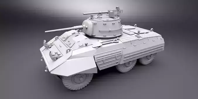 M8 Greyhound Scale model