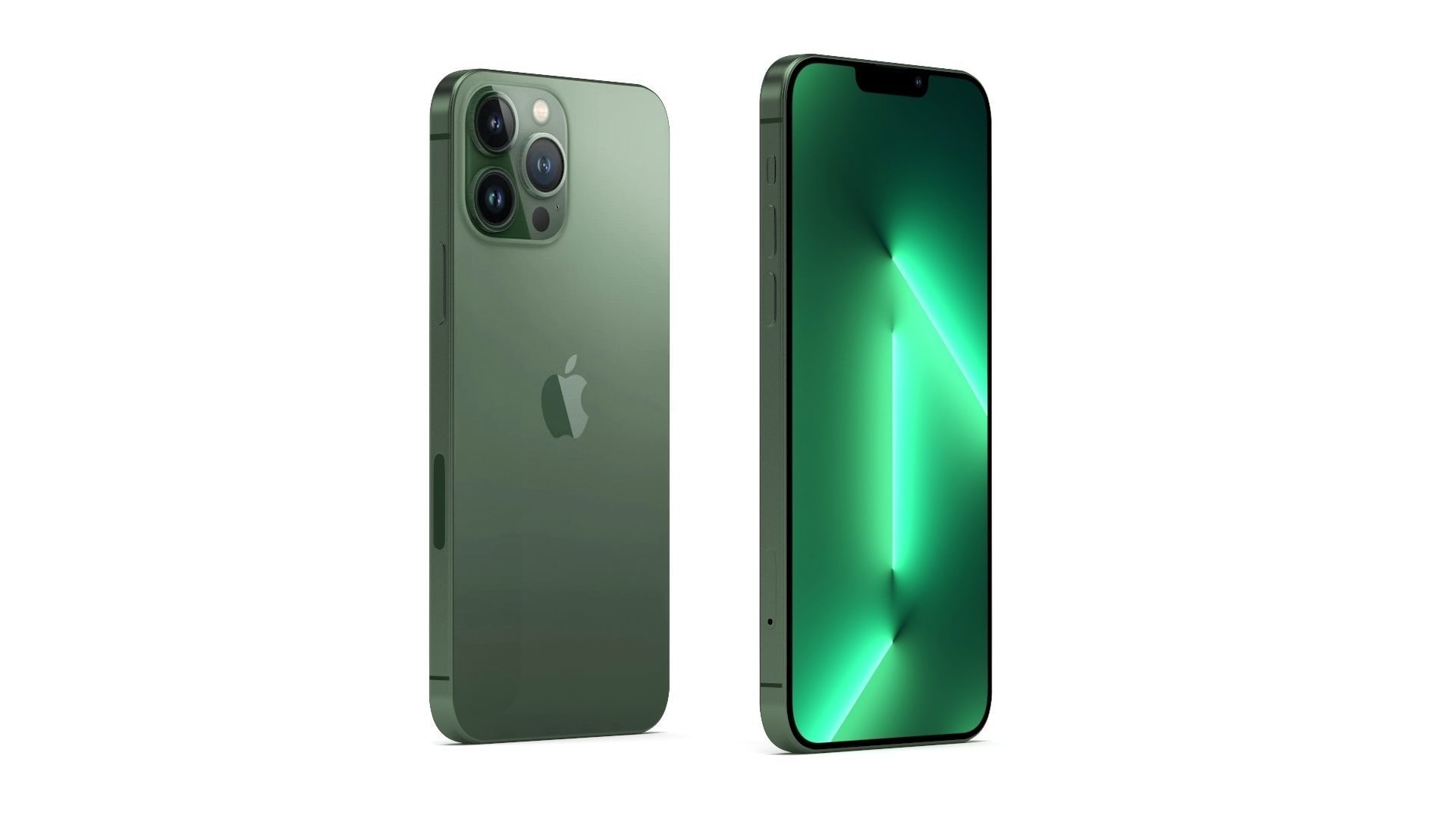 iPhone 13 Pro Max Alpine Green 3D model_7