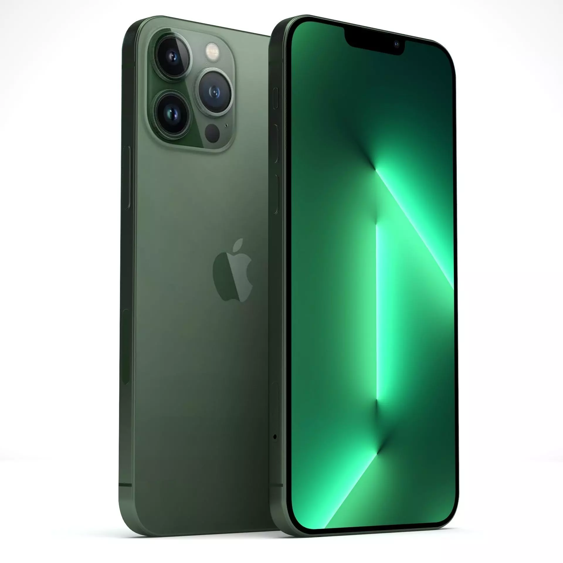 iPhone 13 Pro Max Alpine Green 3D model_0