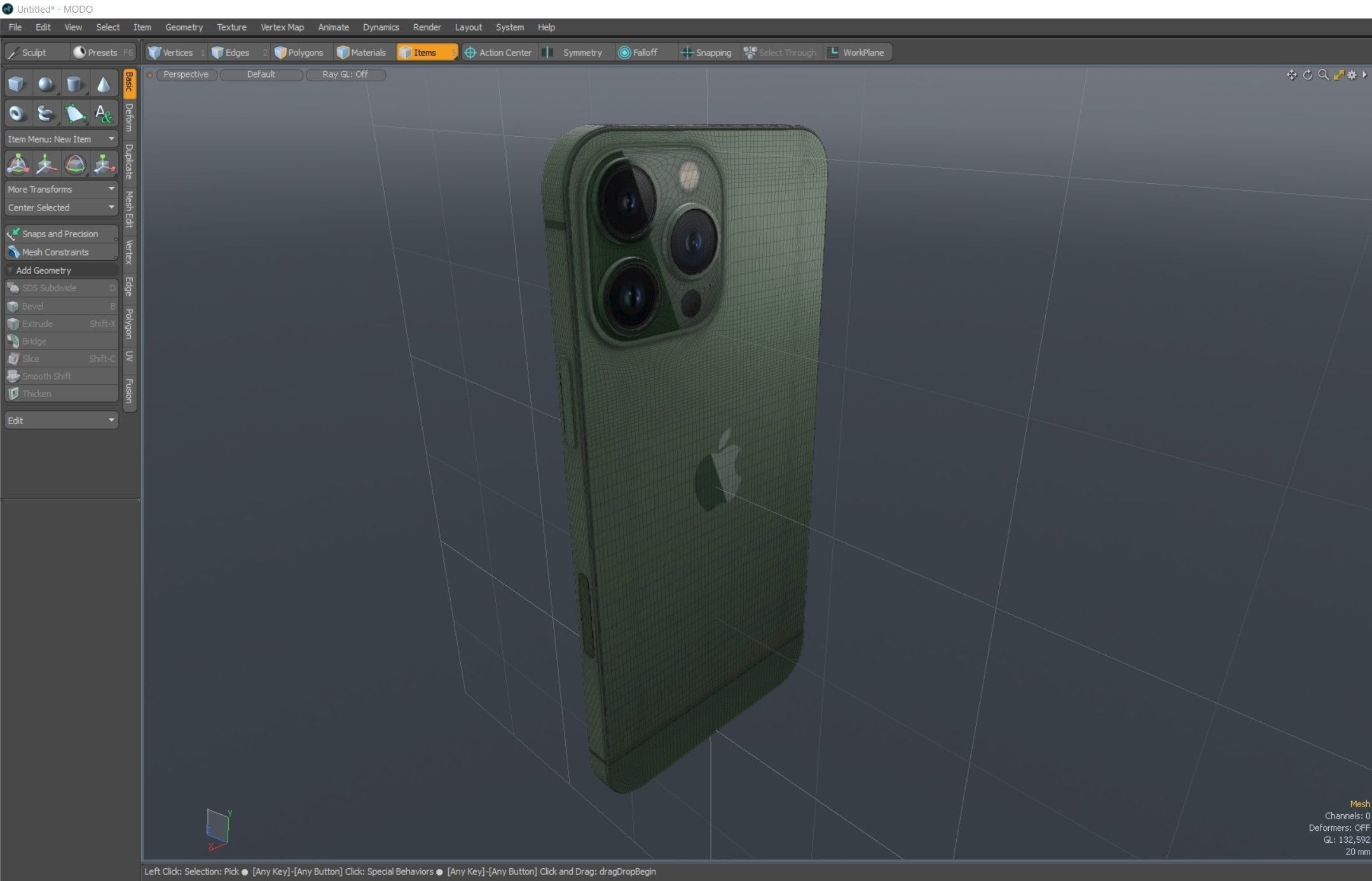 iPhone 13 Pro Max Alpine Green 3D model_19