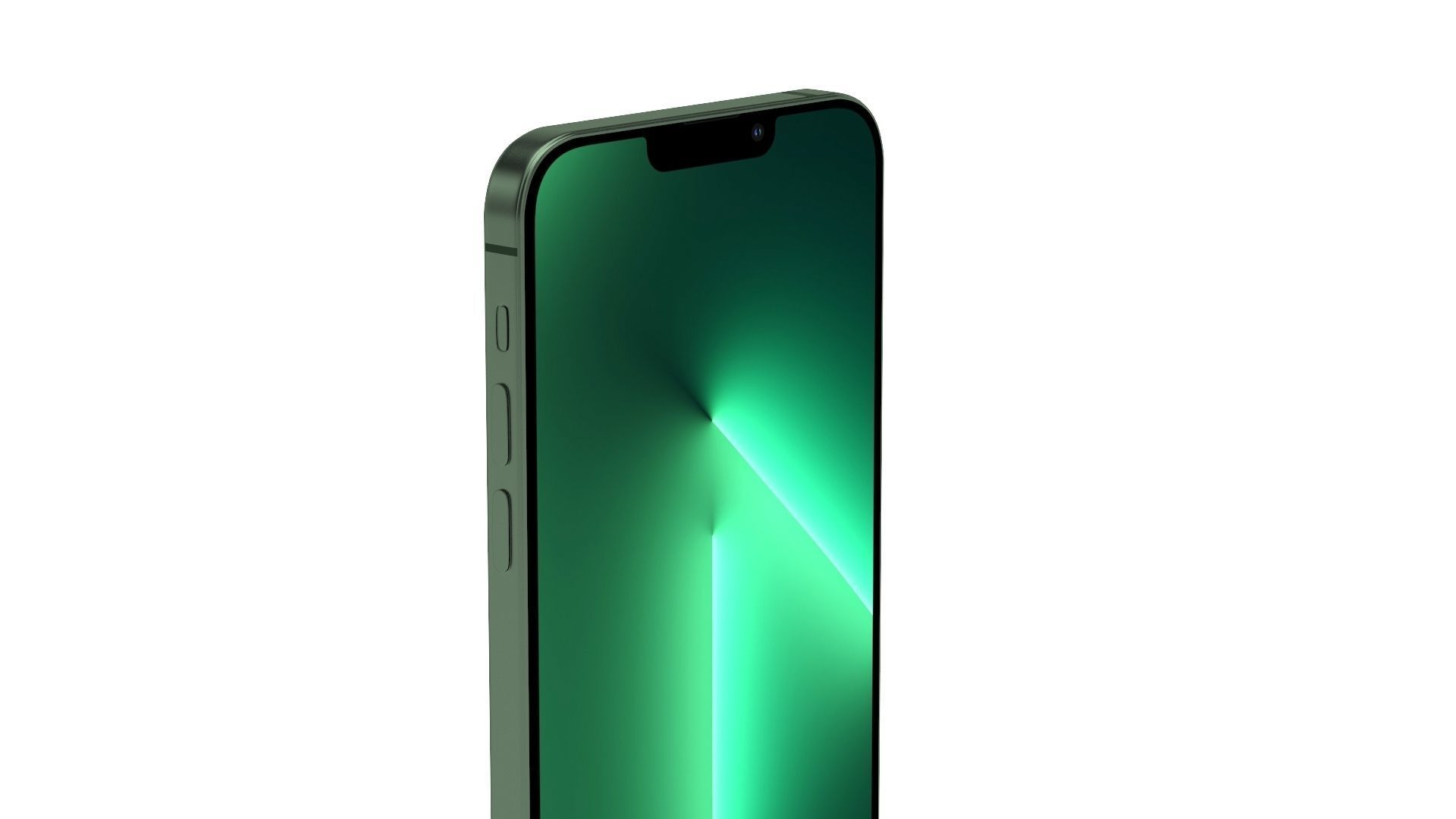 iPhone 13 Pro Max Alpine Green 3D model_5