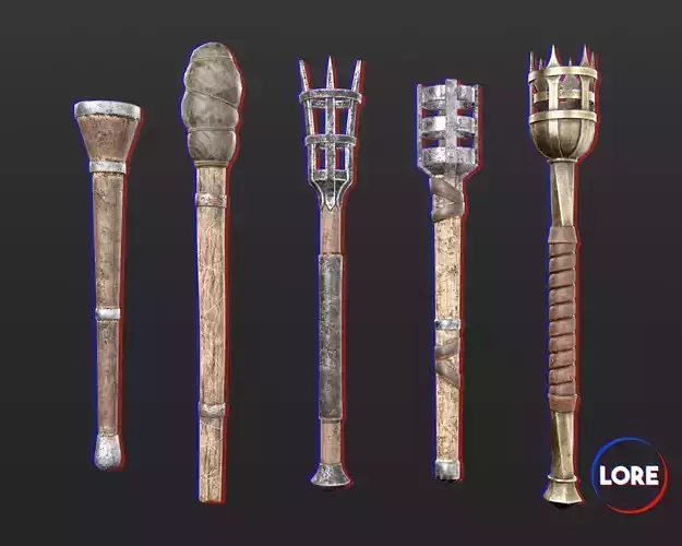 Medieval Collection Lighting Torches 