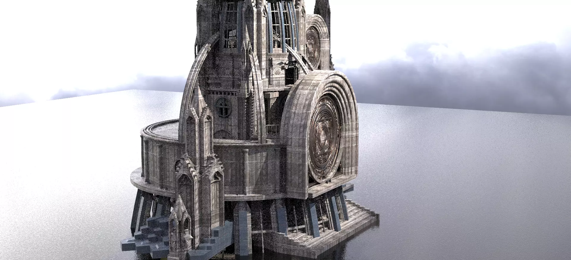 Imperial Cathedral Occult Tower  3D model_0