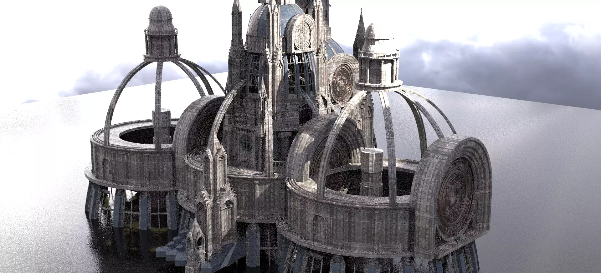 Imperial Cathedral Occult Tower 2 3D model_0
