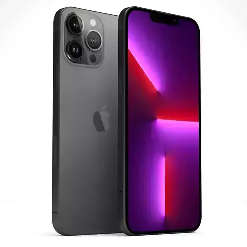 iPhone 13 Pro Max Graphite 3D model