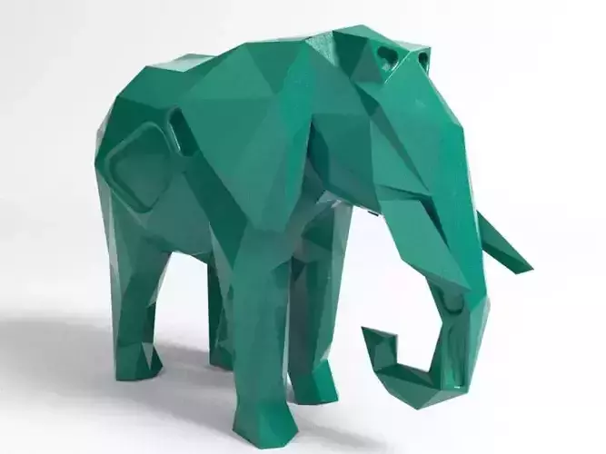 Polygon Elephant