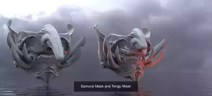 Japanese Folklore mask Collection  