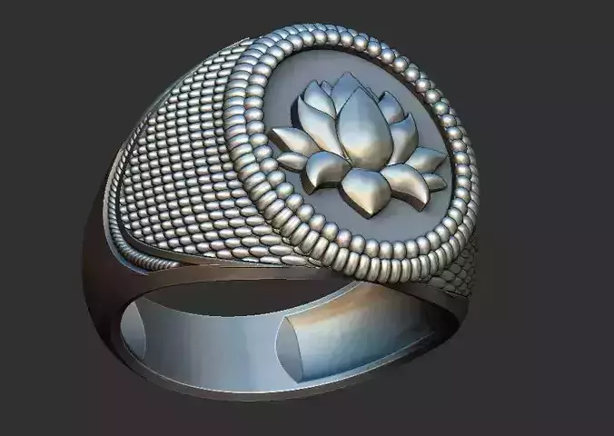 Lotus Flower Ring