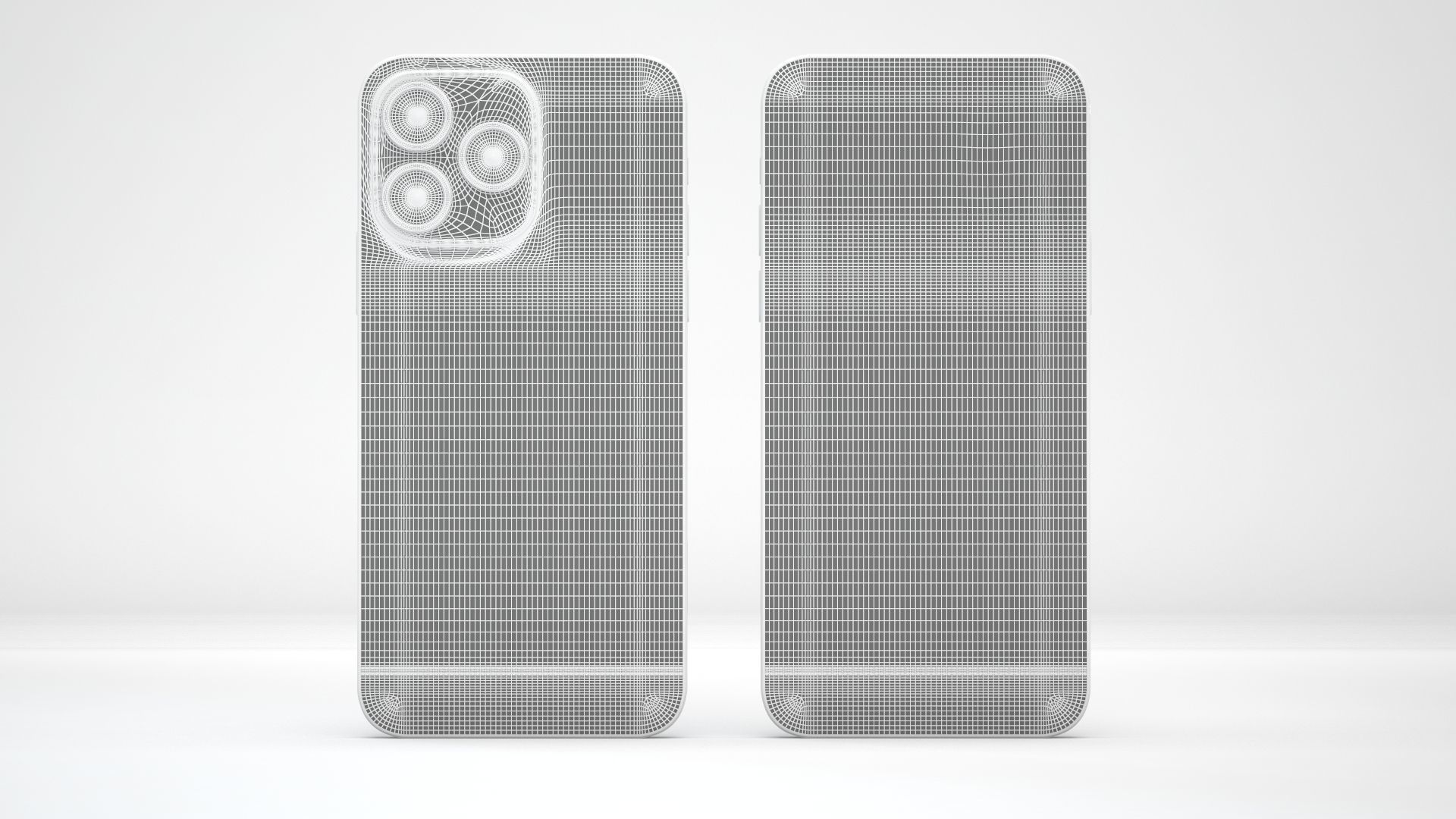 iPhone 14 Pro Max Gold 3D model_11