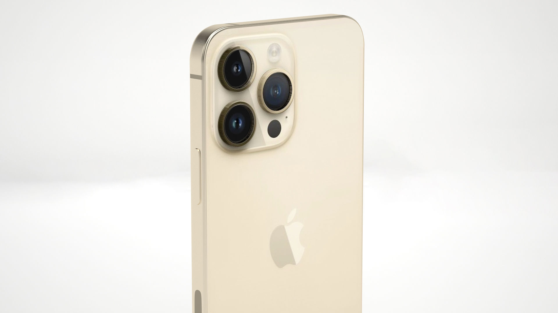 iPhone 14 Pro Max Gold 3D model_6