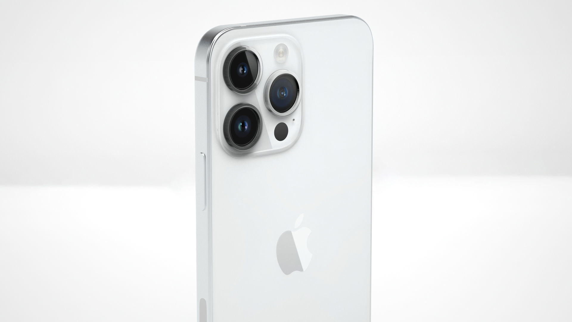 iPhone 14 Pro Max Silver 3D model_6