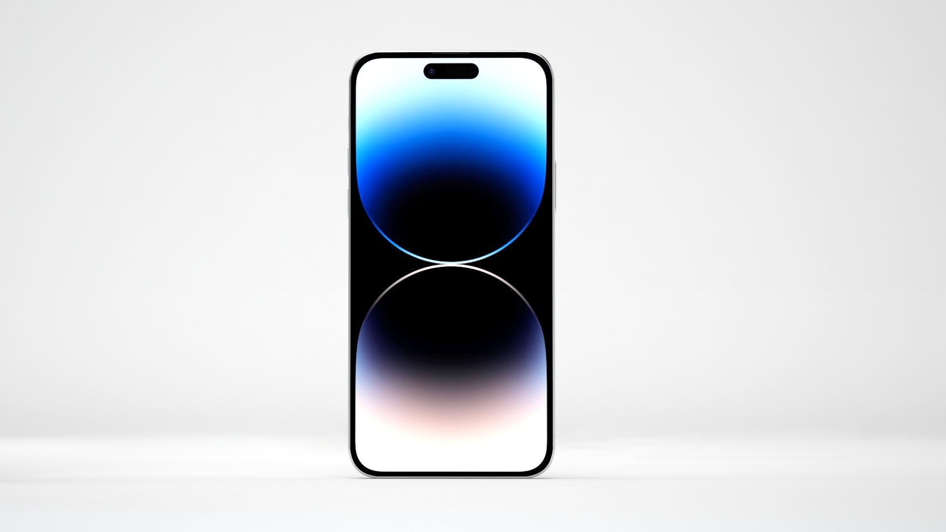 iPhone 14 Pro Max Silver 3D model_3