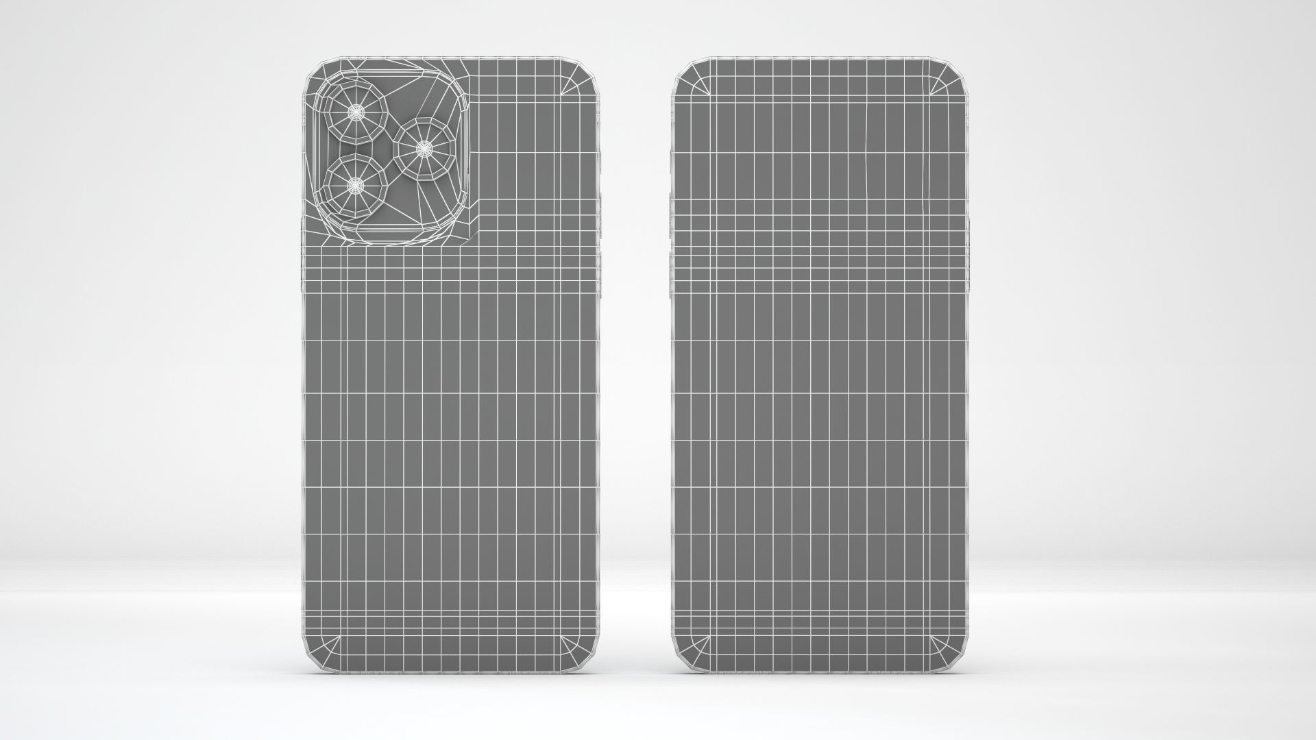 iPhone 14 Pro Max Silver 3D model_10