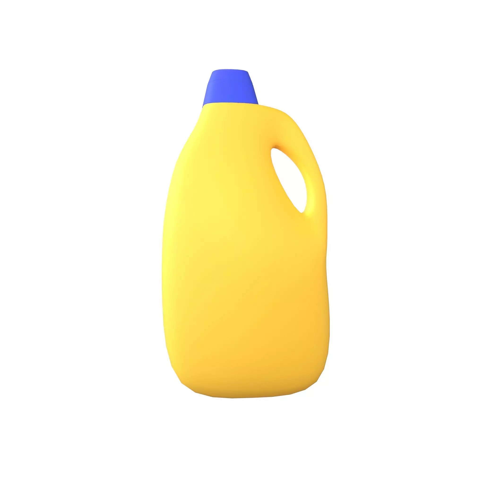 Detergent Bottle V1 004 Low-poly 3D model_0
