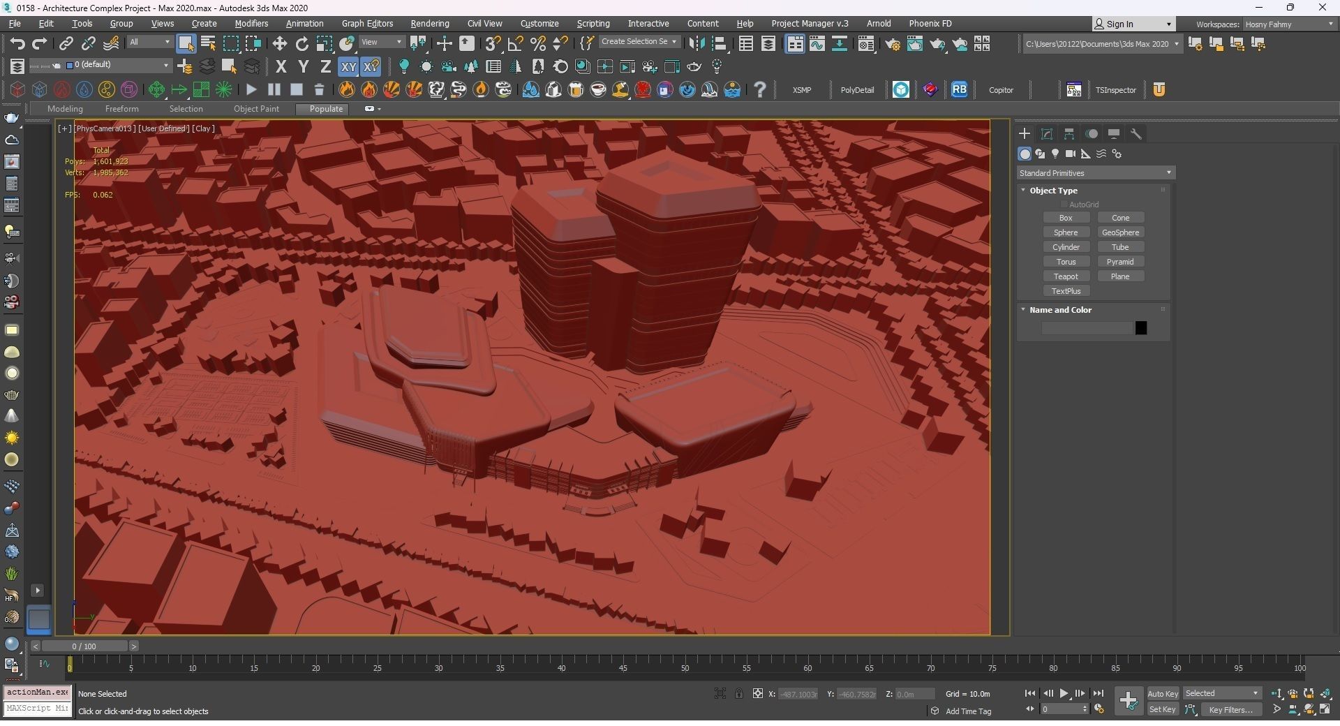 0158 - Architecture Complex Project 3D model_28