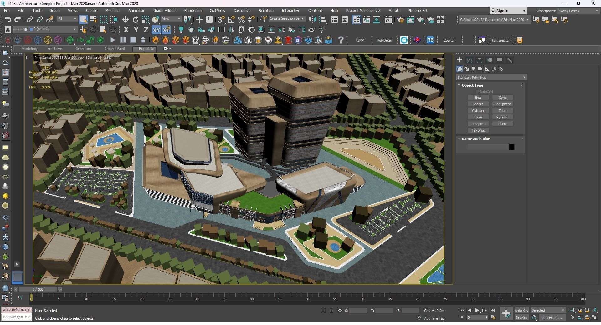 0158 - Architecture Complex Project 3D model_26
