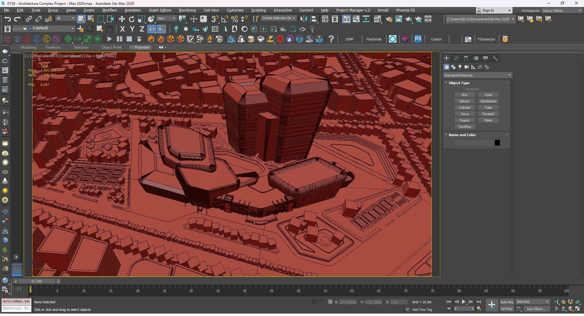 0158 - Architecture Complex Project 3D model_29