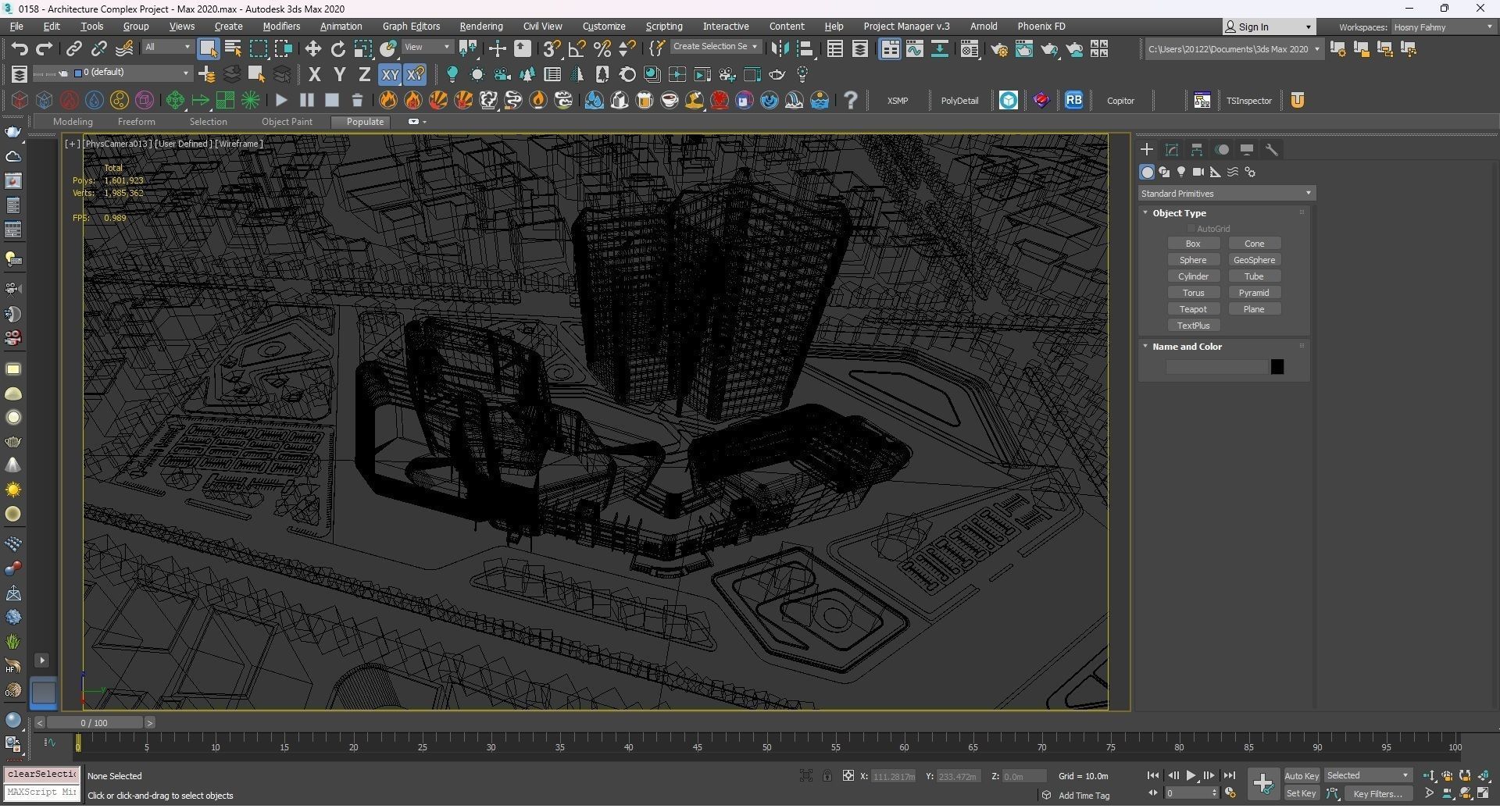 0158 - Architecture Complex Project 3D model_27