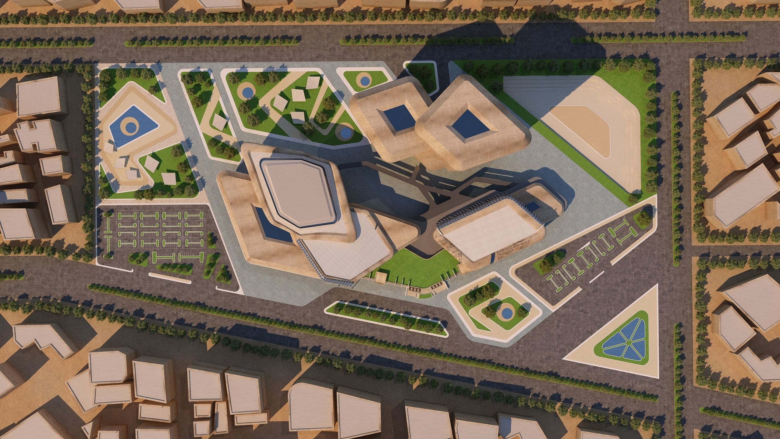0158 - Architecture Complex Project 3D model_10