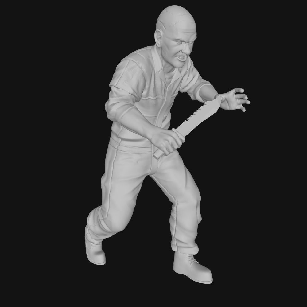 HORACE PINKER- HALLOWEEN- ANTAGONIST- SHOCKER- MITCH PILEGGI 3D print model_1