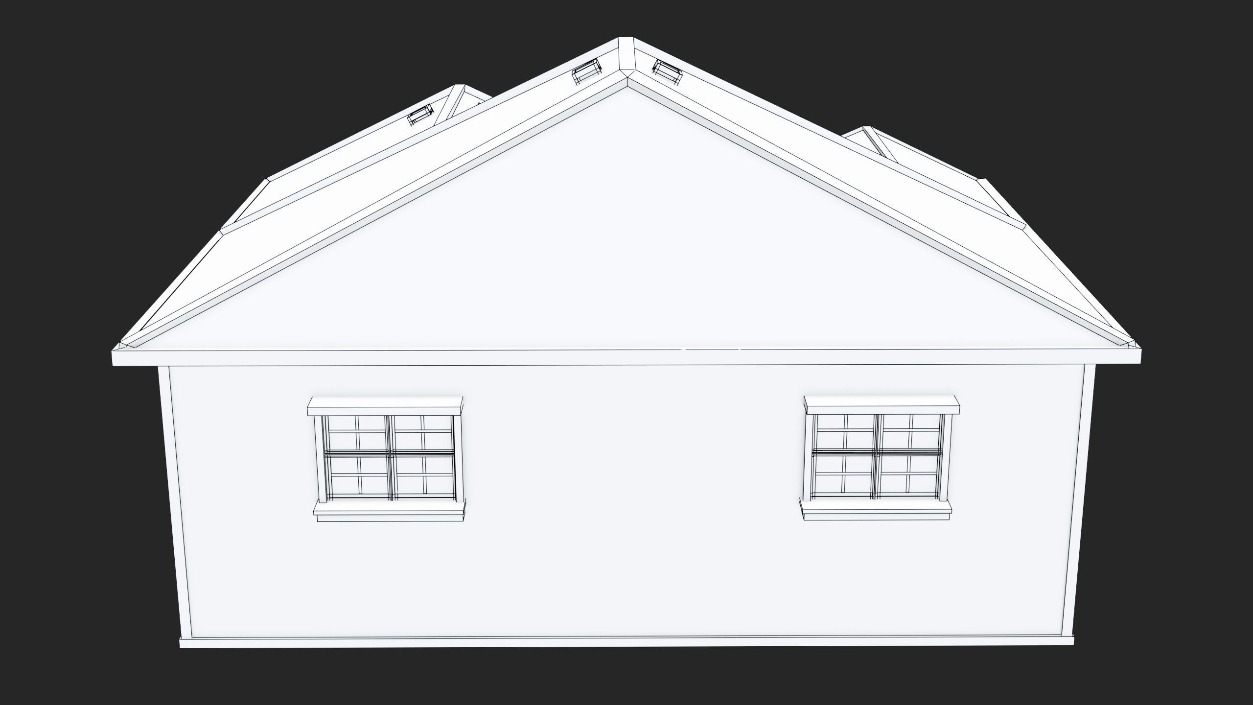 House 02 All PBR Unity UE Textures Included Low-poly 3D model_20