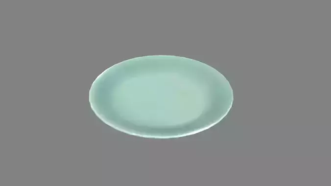 Cartoon porcelain plate