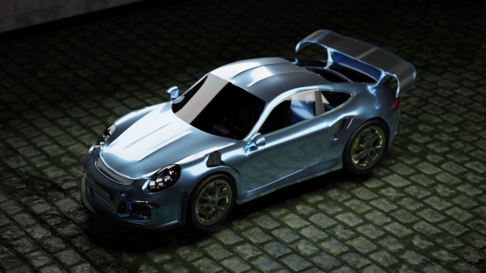 car ruerat  ludis cars  991vehiculis coupe  3D model_2