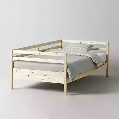 Groo solid wood bed SS super single day bed type