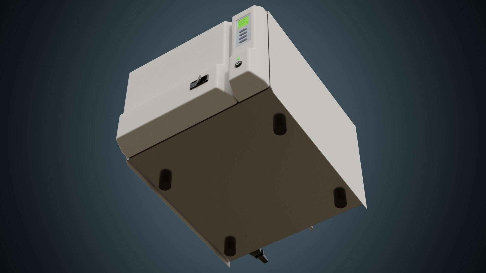 Autoclave 1 Basic Low-poly 3D model_4