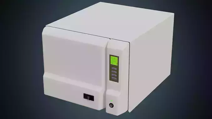 Autoclave 1 Basic Low-poly 3D model