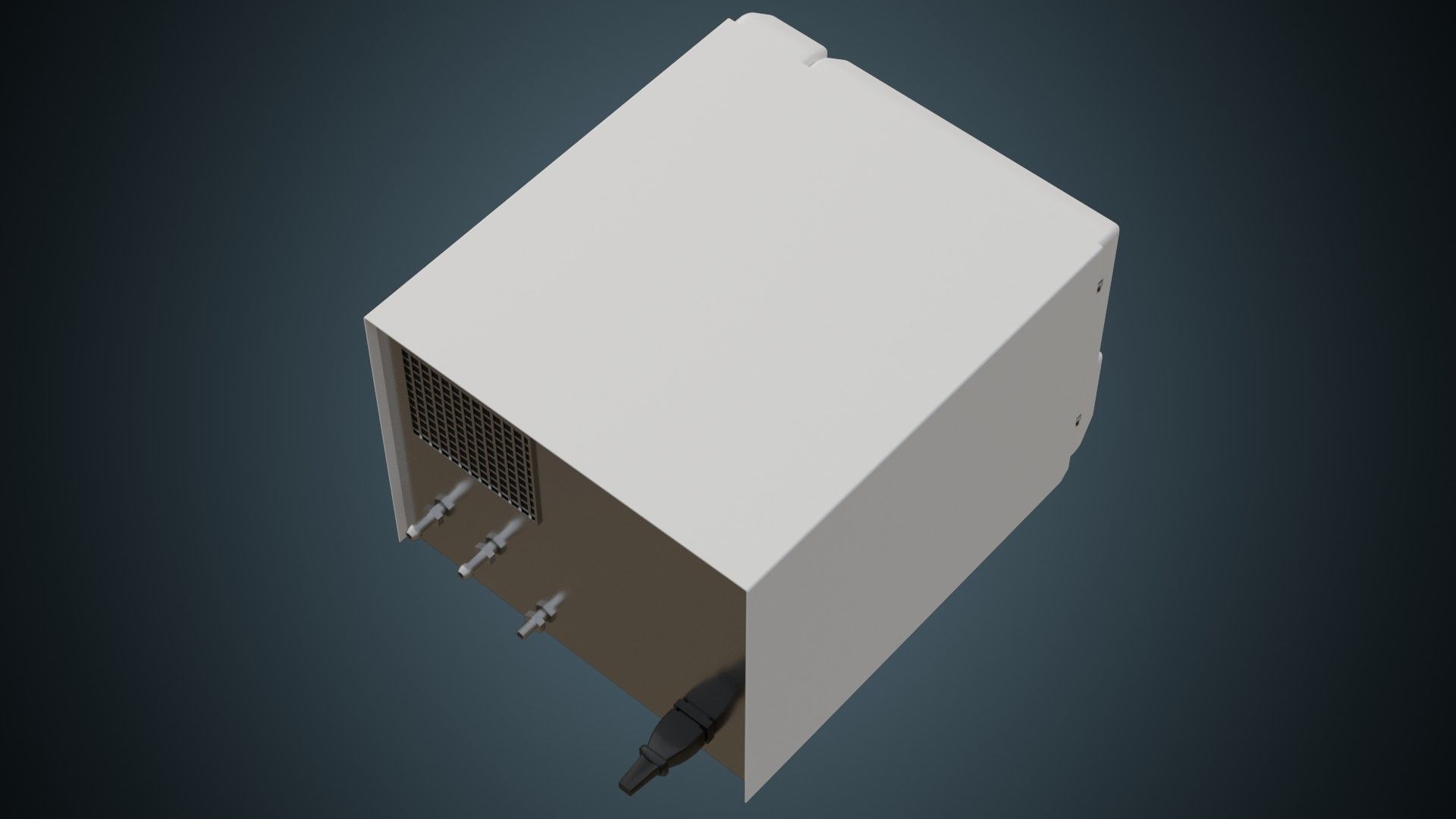 Autoclave 1 Basic Low-poly 3D model_2