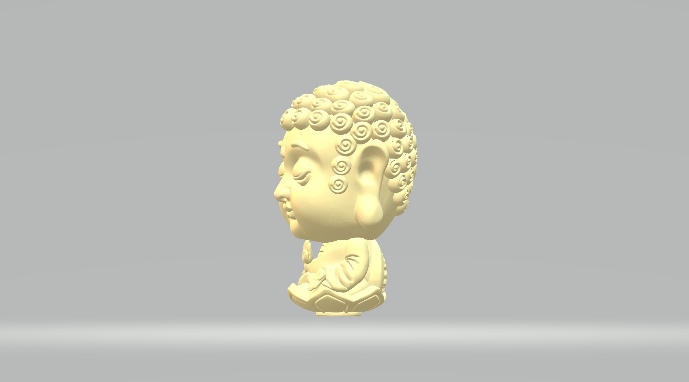Dainichi Nyorai 3D print model_1