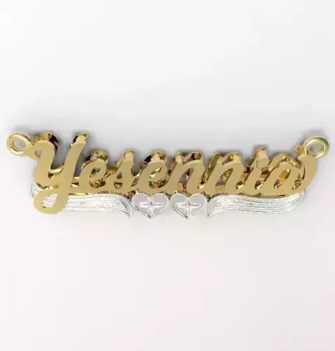 yasennia name plate 3D print model