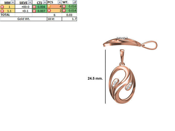 Light Weight Pendant STL OBJ FBX JCD Details 3D print model